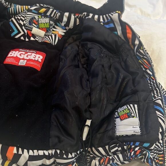 Snow Dragons snowboard ski winter Coat - Picture 10 of 10